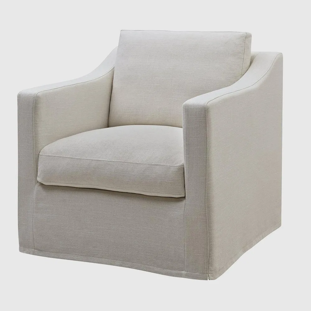 TCD Clover Hill Armchair, Ivory