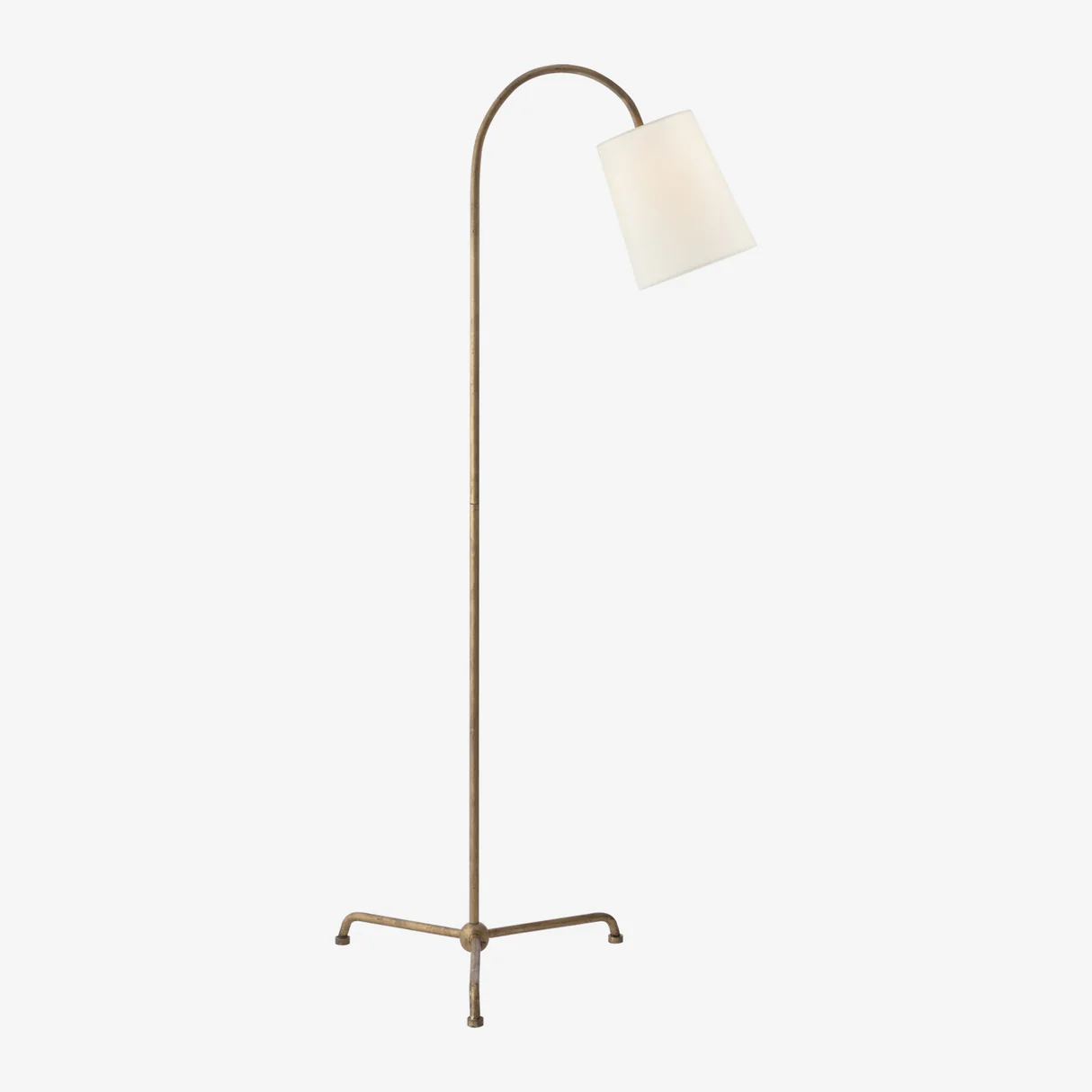 Mia Floor Lamp, Gilded Iron