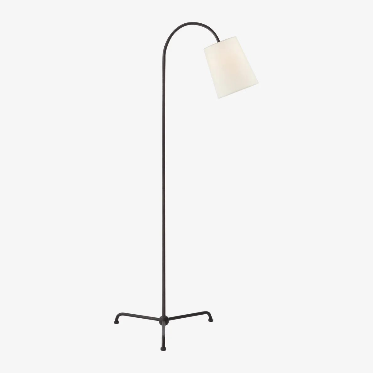Mia Floor Lamp, Aged Iron