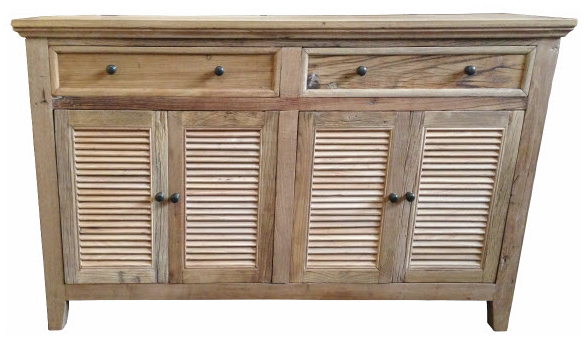 TCD Elm Louvre Cabinet