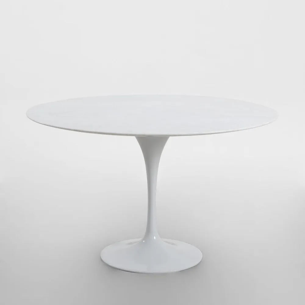 TCD Bianco Marble Round Dining Table