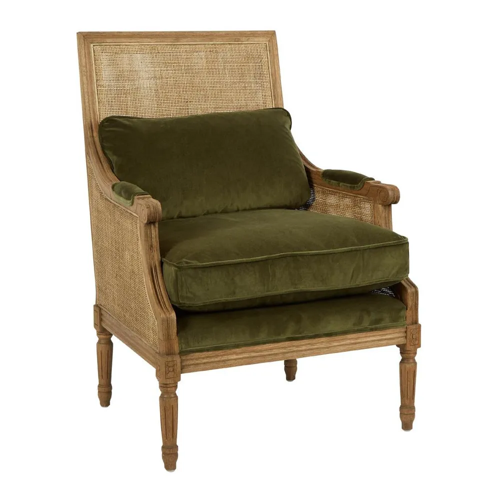 TCD Gravellers Armchair, Olive Green