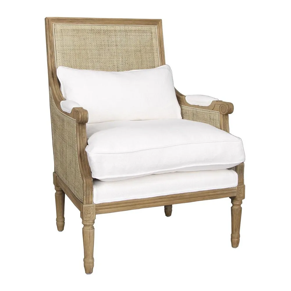 TCD Gravellers Armchair, White