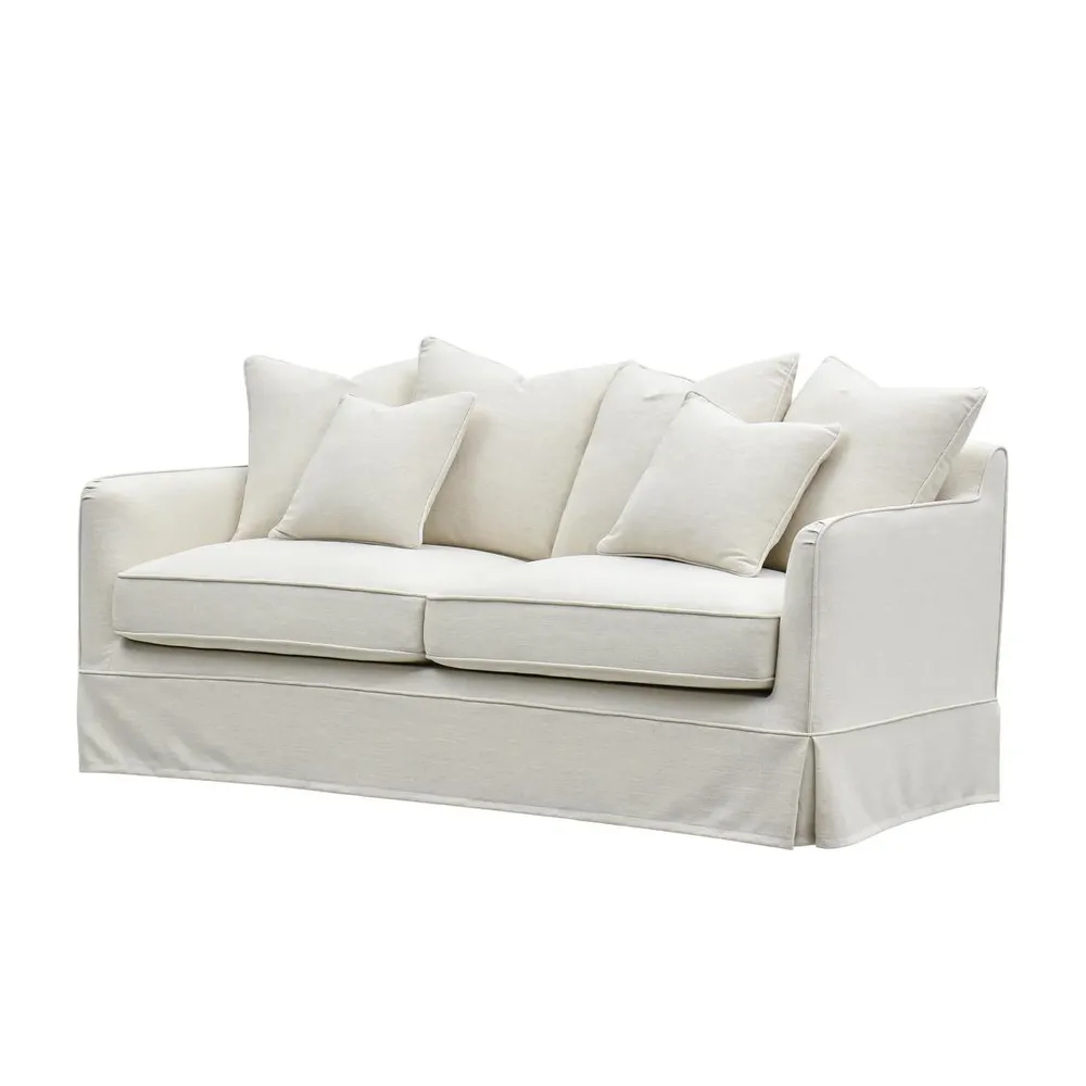 TCD Sorrento Sofa, 2 Seater Ivory