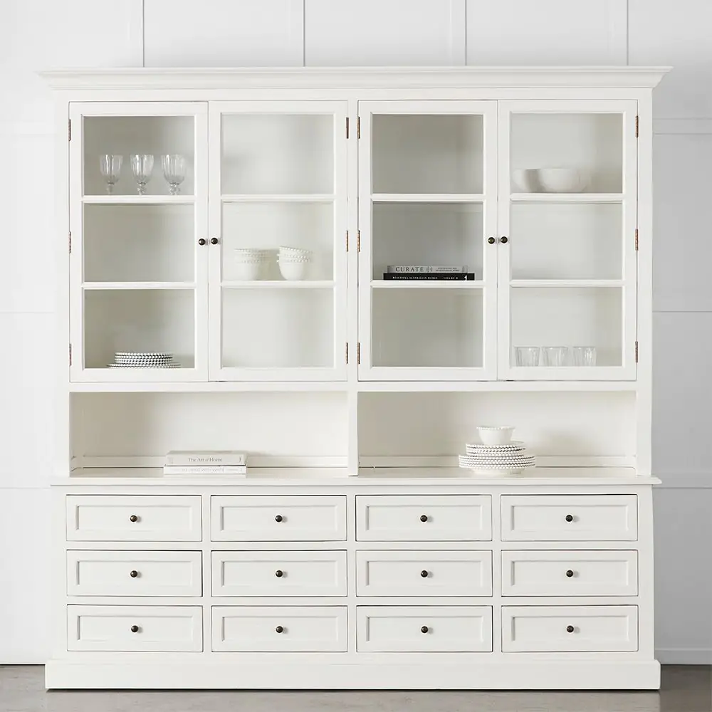 Rochester Buffet Hutch, White