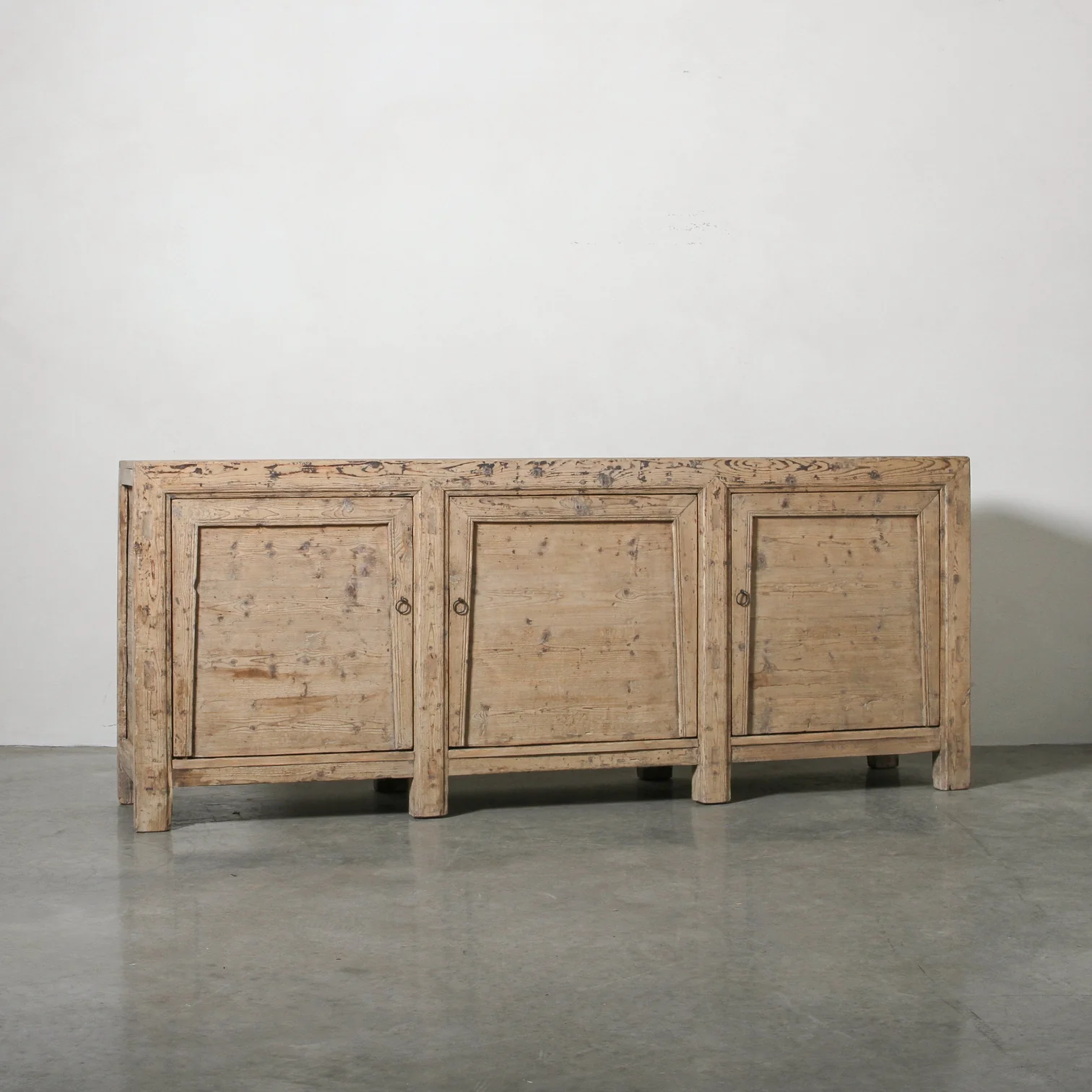 Chinese Vintage 3 Door Sideboard