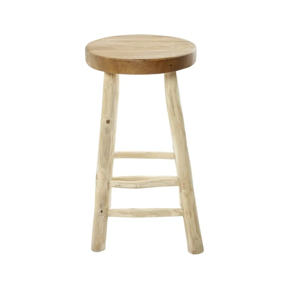 TCD Teak Stool